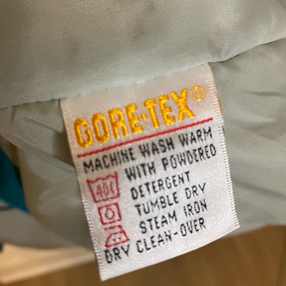 Vintage L L Bean Men's Jacket Rain Jacket Waterproof Gore Tex - Picture 3 of 6